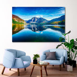 Morning on Lake Altaussee Canvas Print SKU 10272