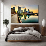 Boston Financial District Canvas Print SKU 10476