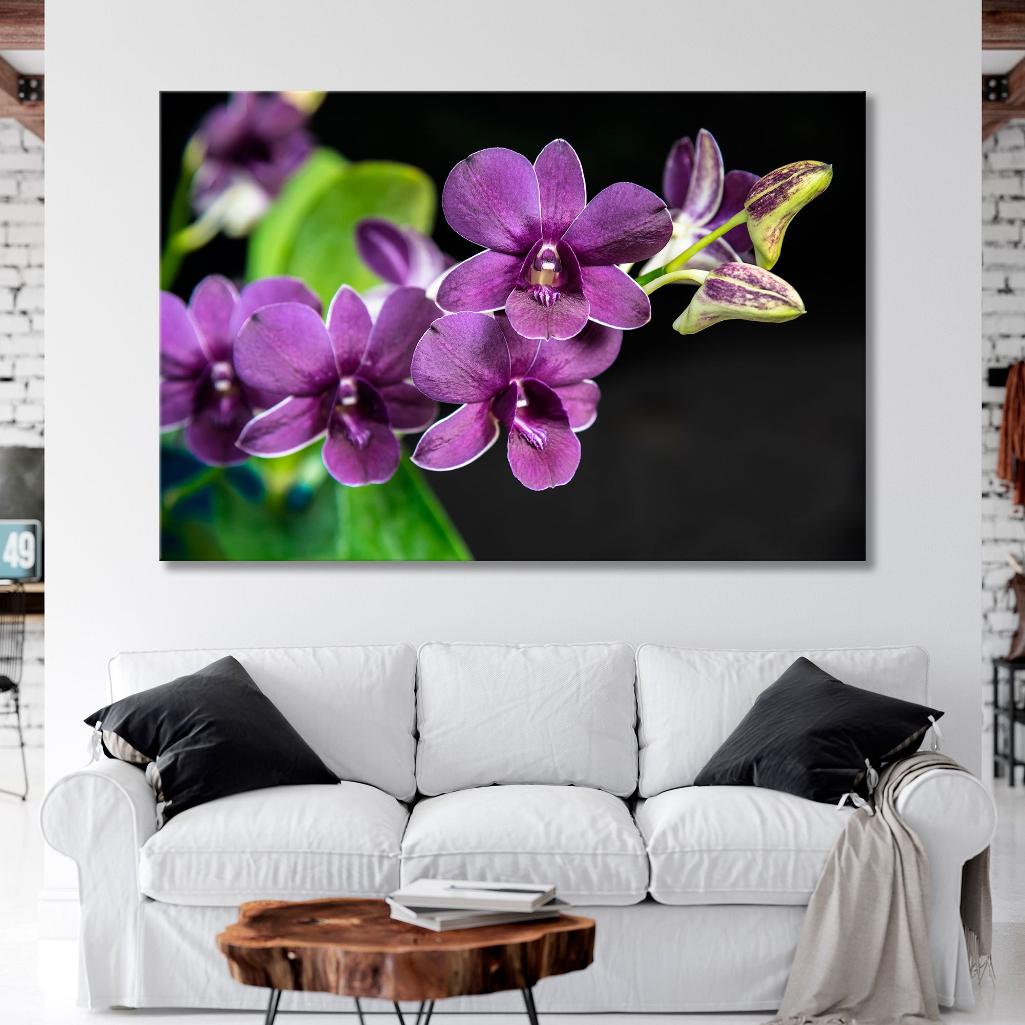 Beautiful Оrchids Canvas Print SKU 10140