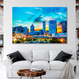 Atlanta аt Night Canvas Print SKU 10406