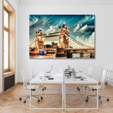 Tower Bridge on a Beautiful Evening Canvas Print SKU 10263