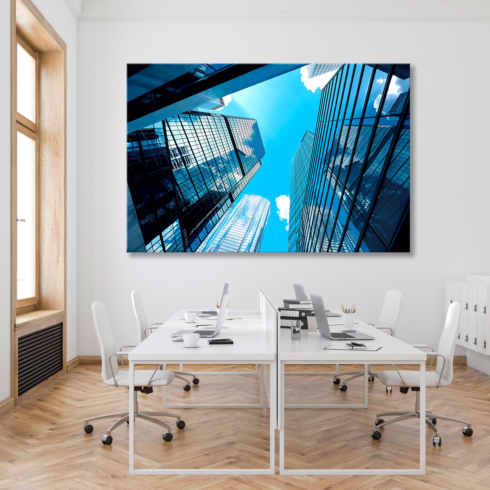 Modern Skyscrapers Canvas Print SKU 10267