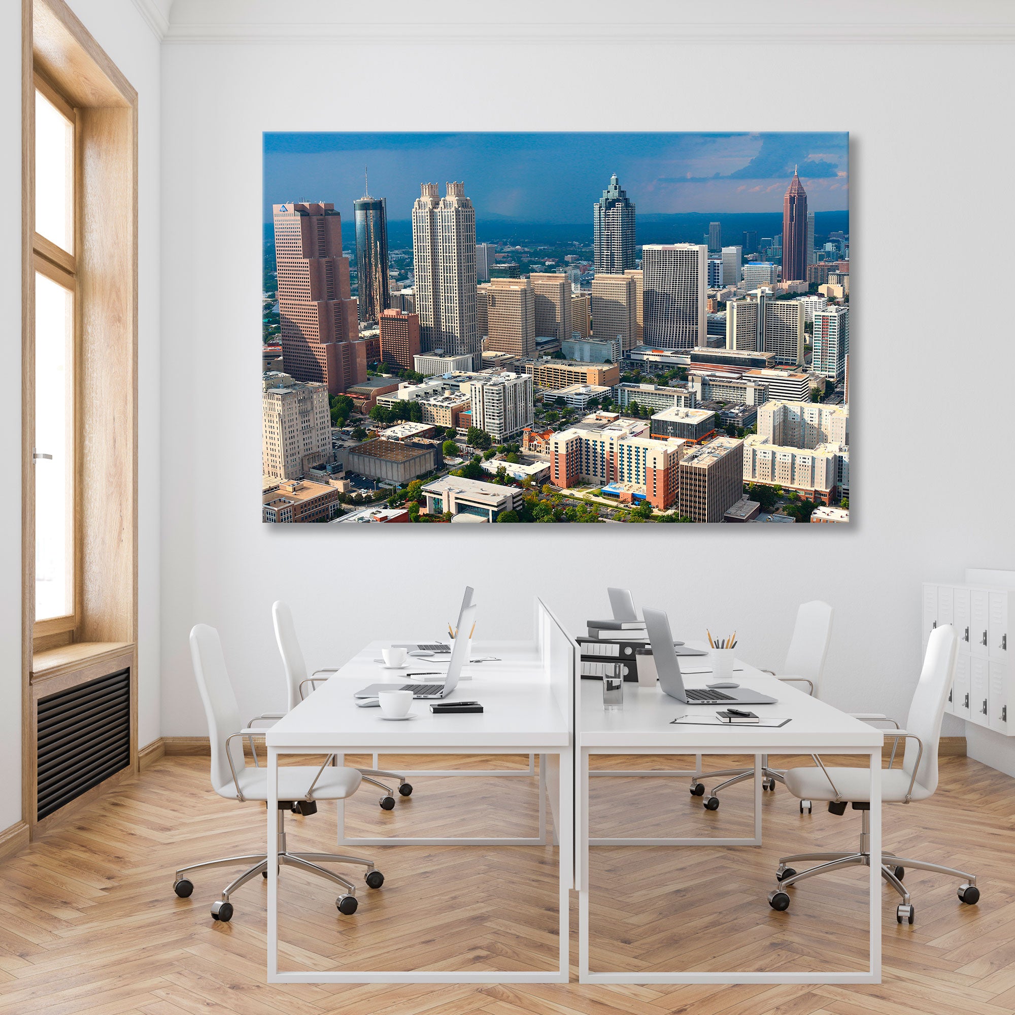 Atlanta City Canvas Print SKU 10474