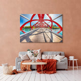 Calgary Albert Bridge of Peace Canvas Print SKU 10485