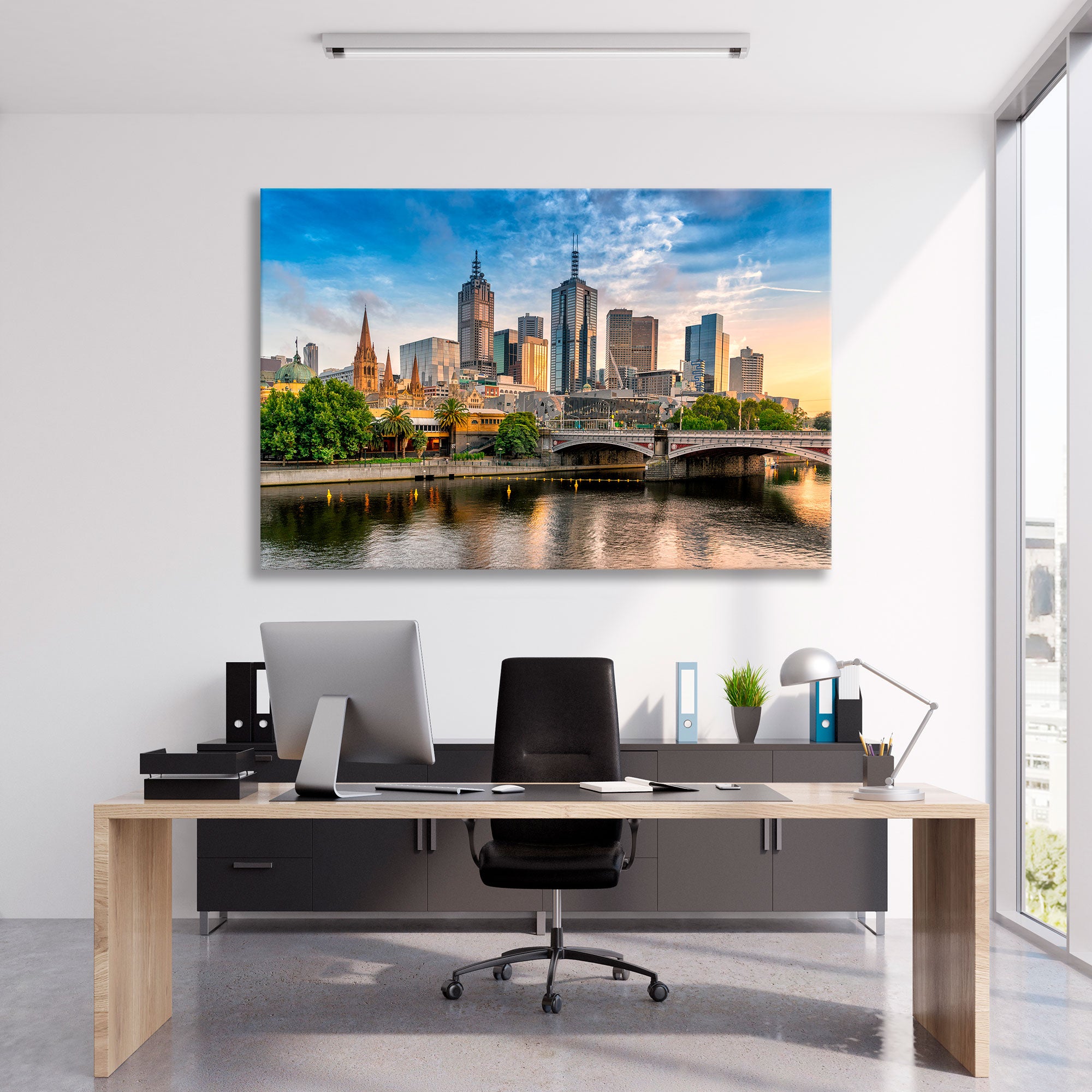 Melbourne Canvas Print SKU 10440