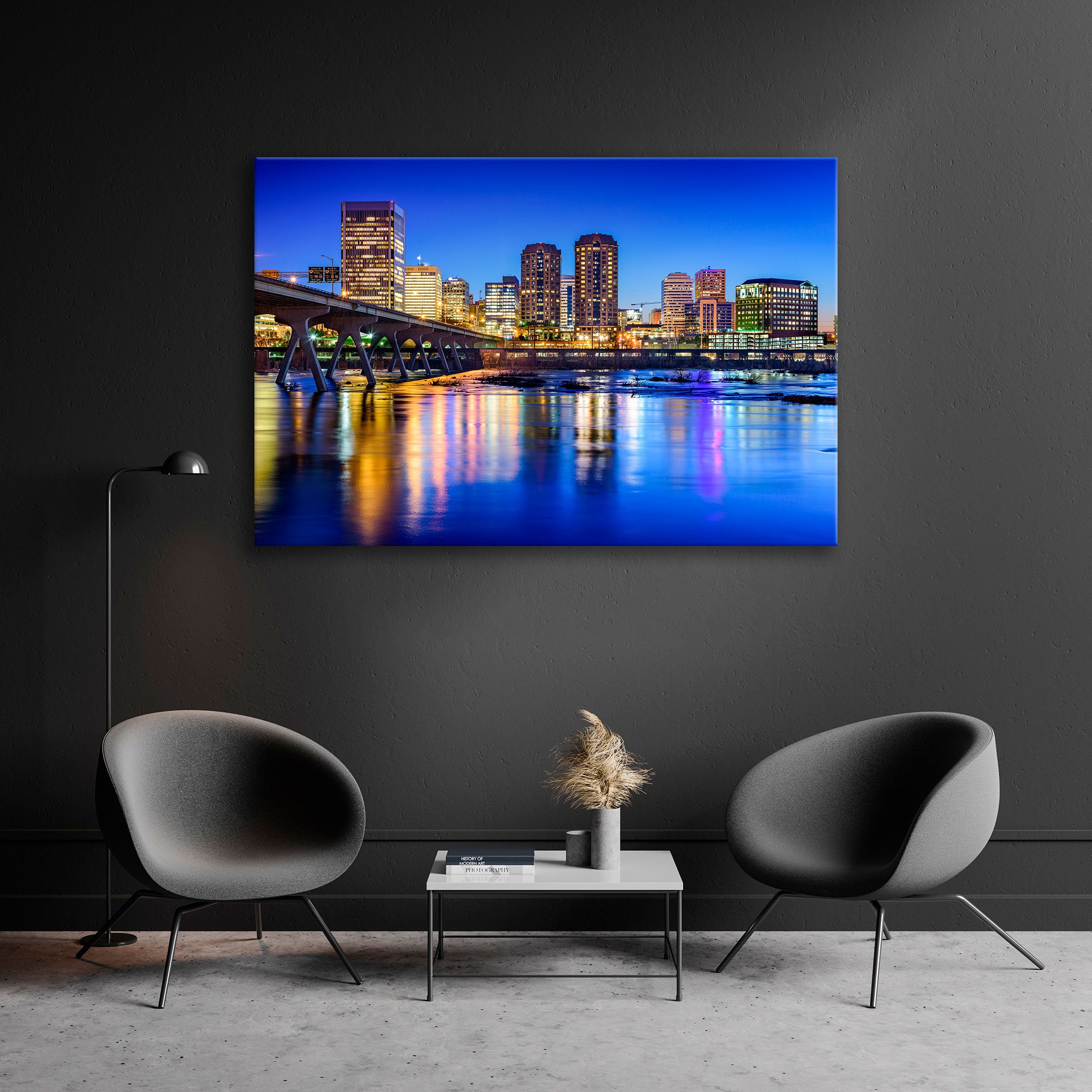 Richmond James River Canvas Print SKU 10421