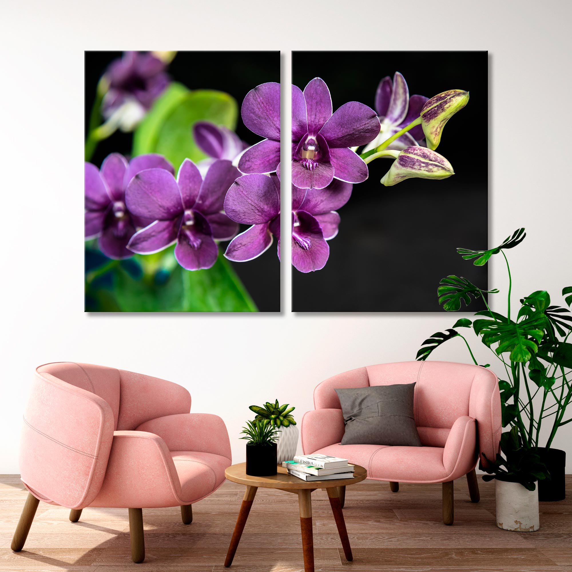 Beautiful Оrchids Canvas Print SKU 10140