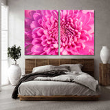 Pink Chrysanthemum Canvas Print SKU 10144