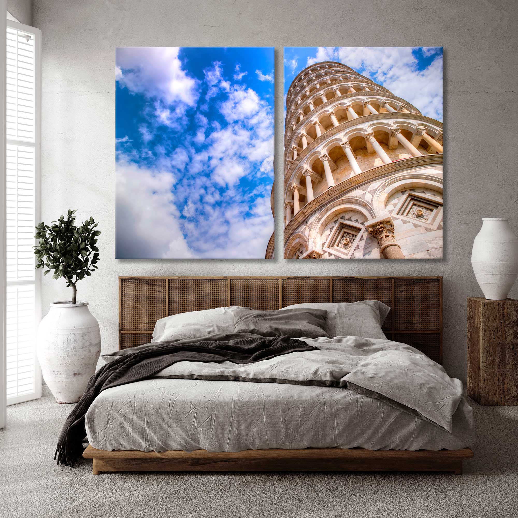 Leaning Tower of Pisa Canvas Print SKU 10119