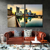 Boston Financial District Canvas Print SKU 10476