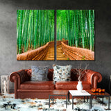Bamboo Forest in Japan Canvas Print SKU 10264