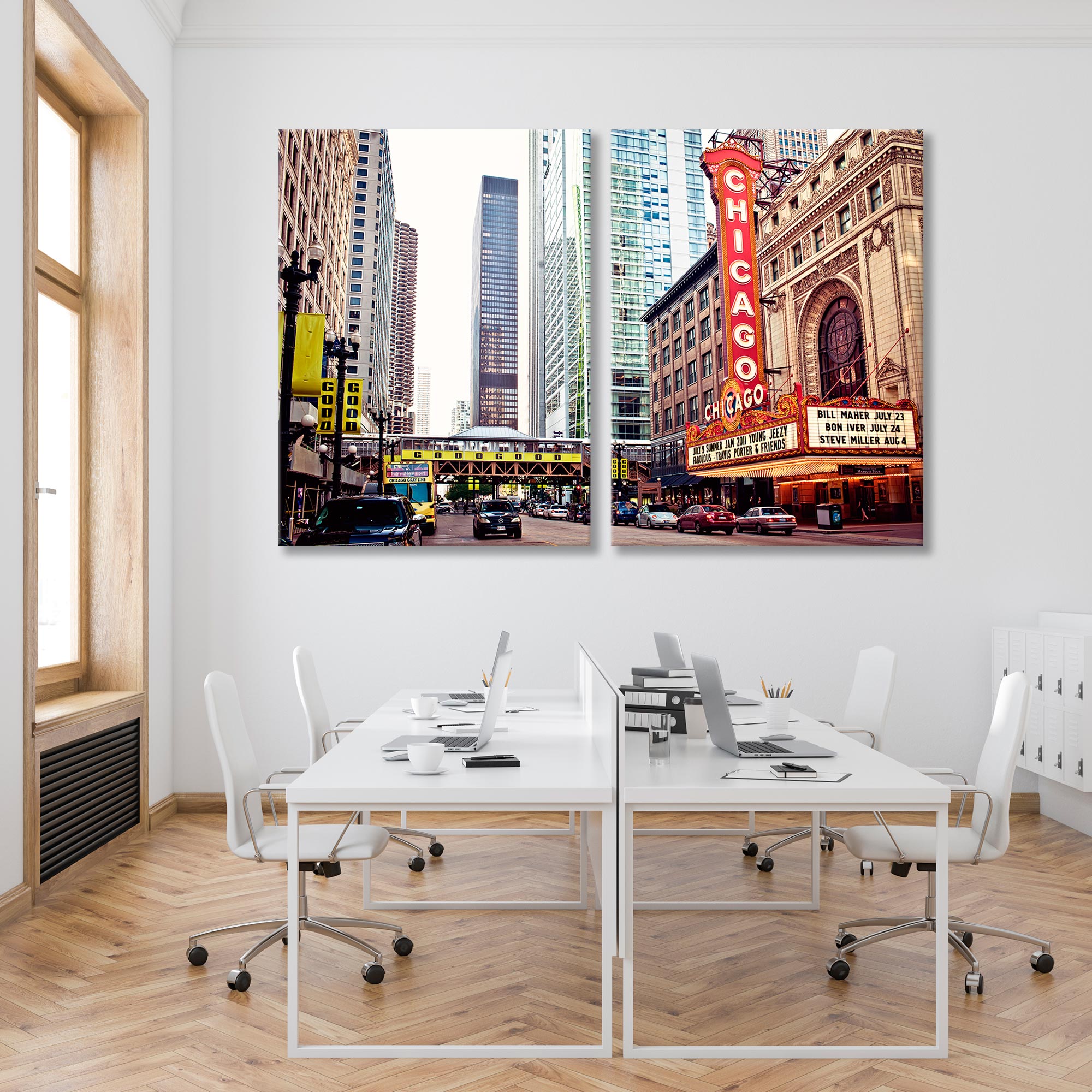 Chicago Illinois Canvas Print SKU 10371