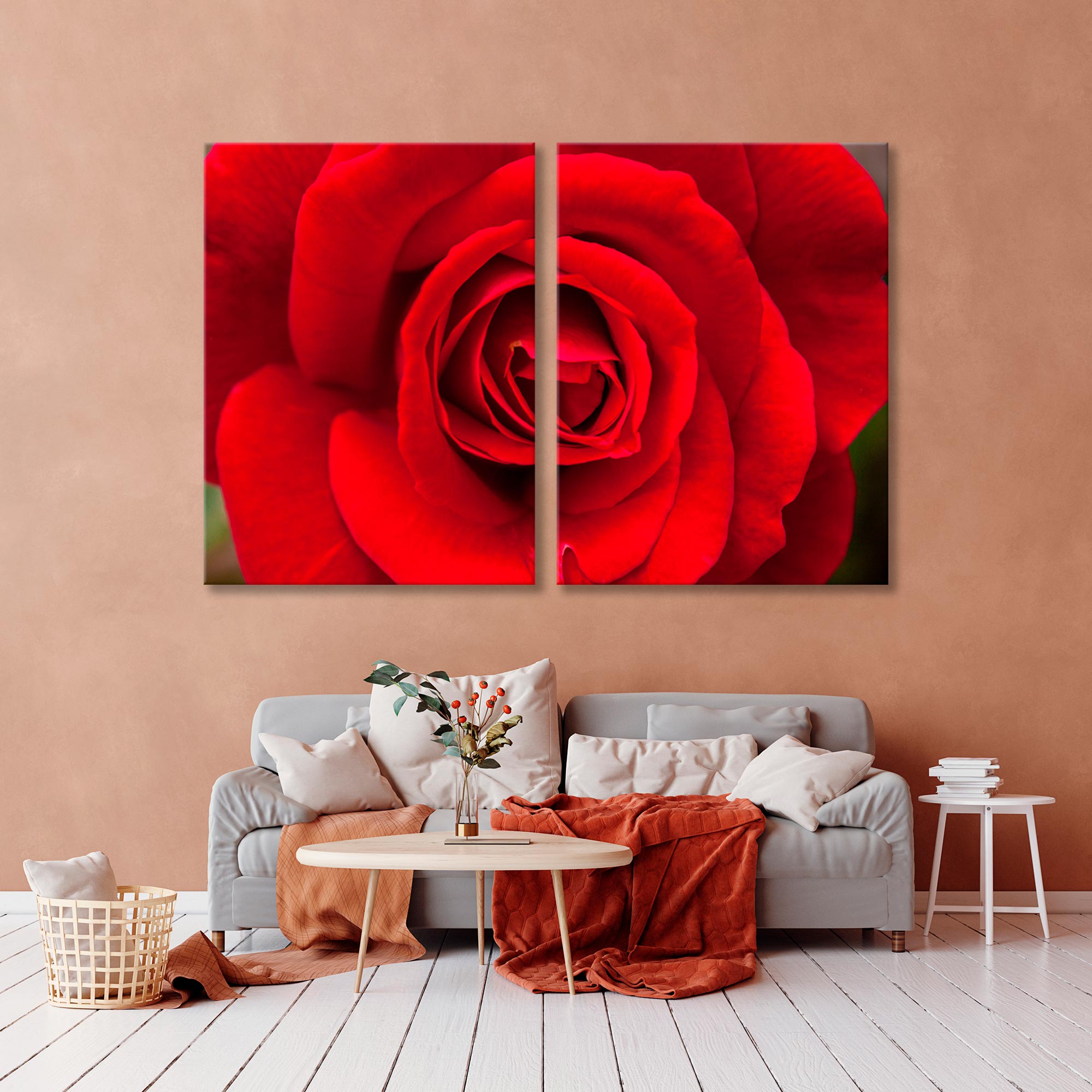 Perfect Red Rose Canvas Print SKU 10167