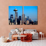 Seattle Сity Skyline Canvas Print SKU 10363