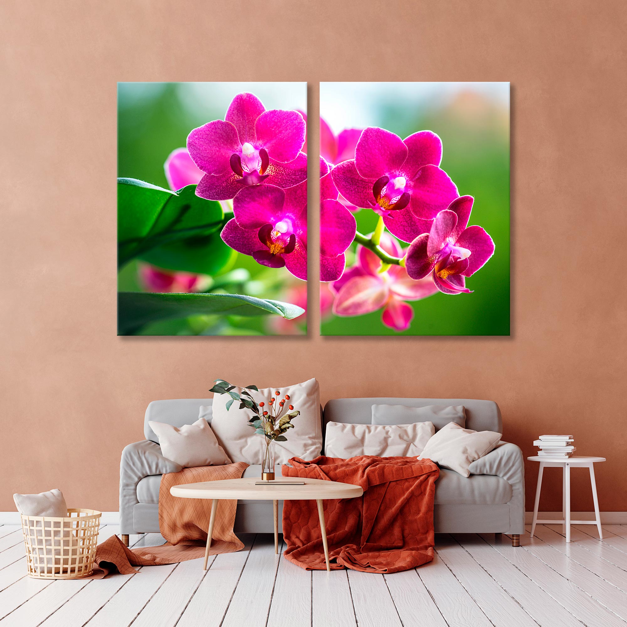 Pink Orchid Canvas Print SKU 10345