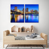 Richmond James River Canvas Print SKU 10421