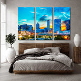 Atlanta аt Night Canvas Print SKU 10406