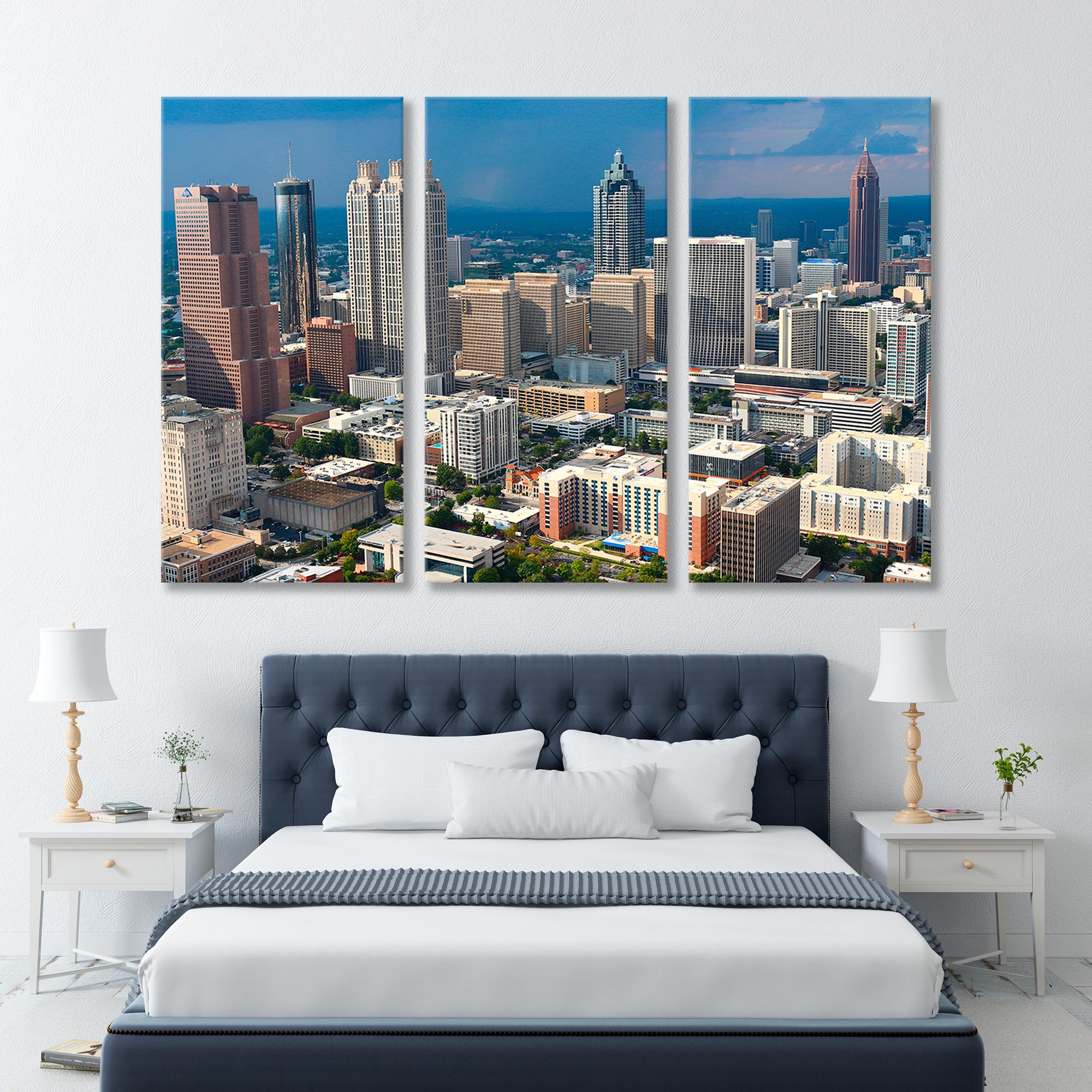 Atlanta City Canvas Print SKU 10474