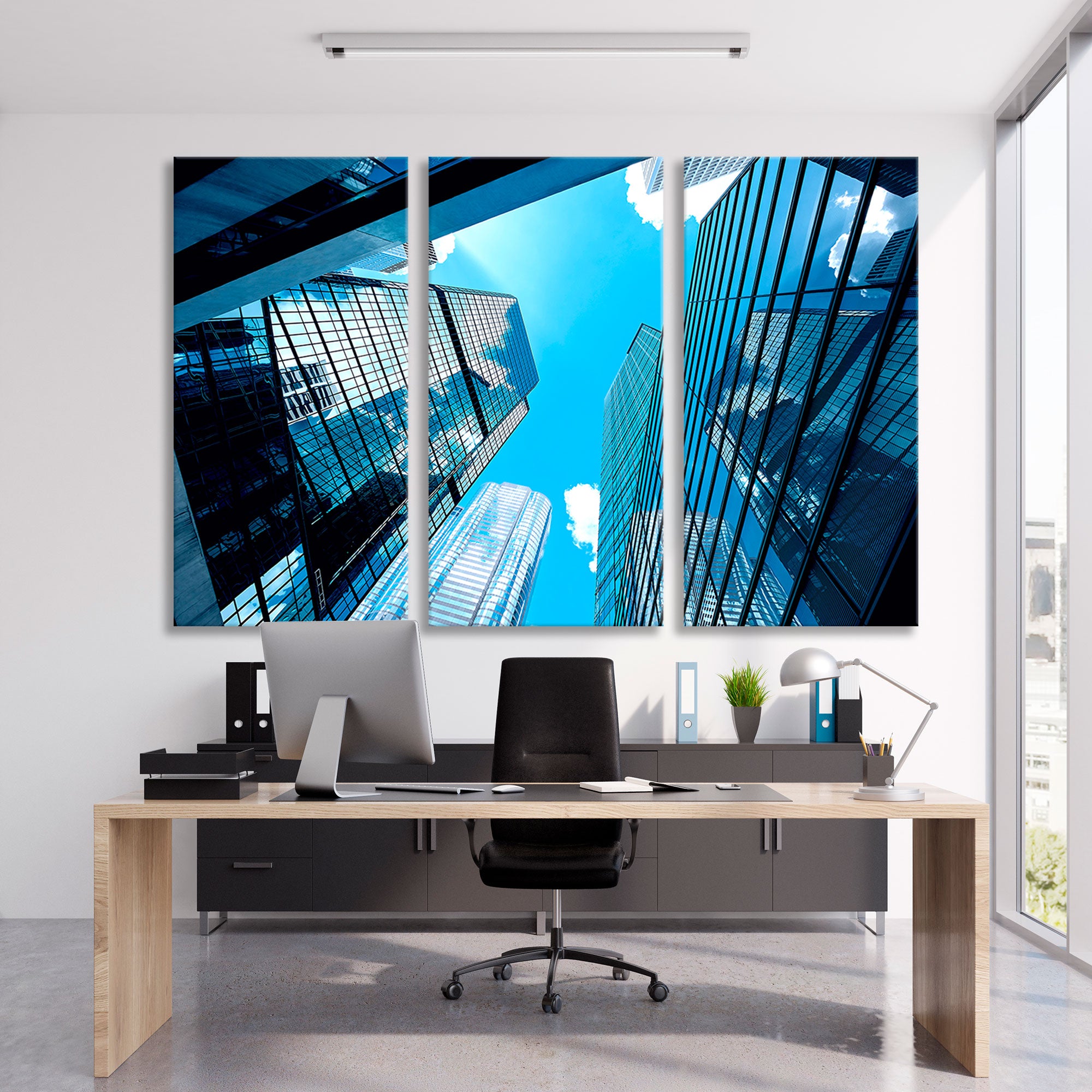 Modern Skyscrapers Canvas Print SKU 10267