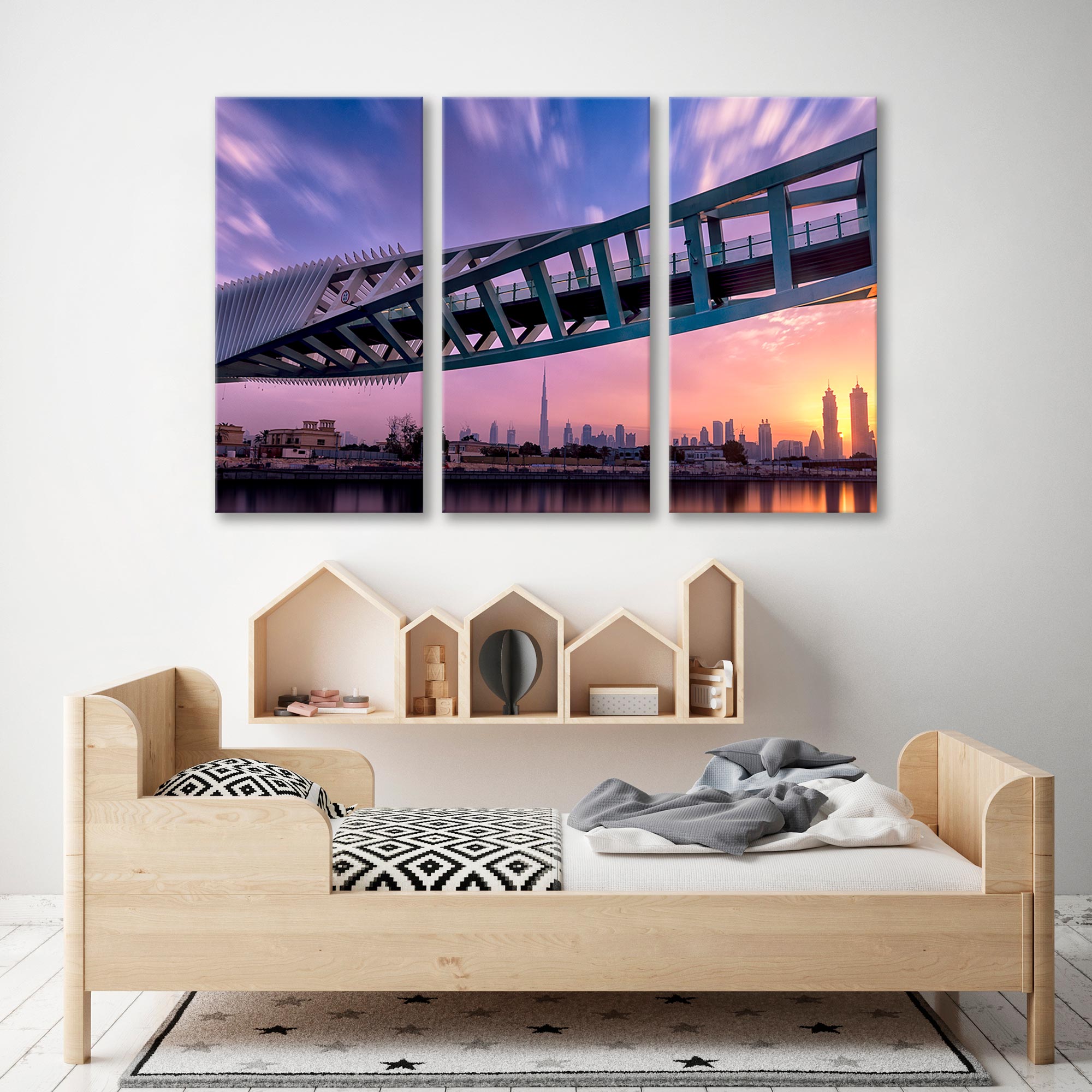 View of Downtown Dubai Canvas Print SKU 10494
