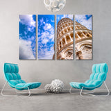 Leaning Tower of Pisa Canvas Print SKU 10119