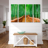 Bamboo Forest in Japan Canvas Print SKU 10264