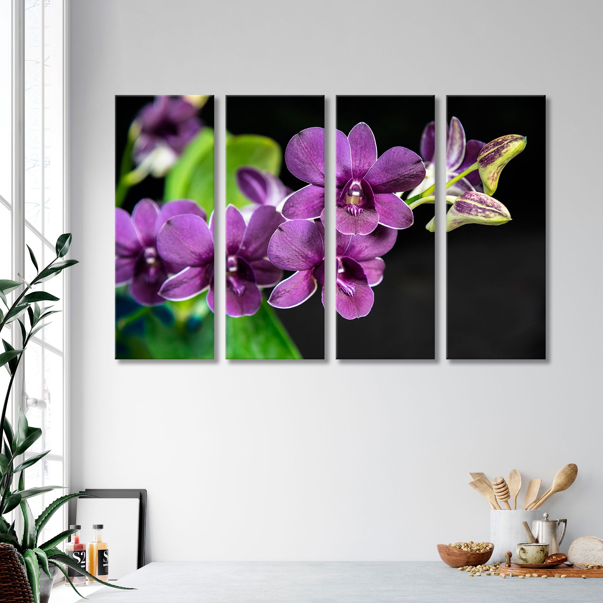 Beautiful Оrchids Canvas Print SKU 10140