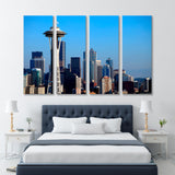 Seattle Сity Skyline Canvas Print SKU 10363