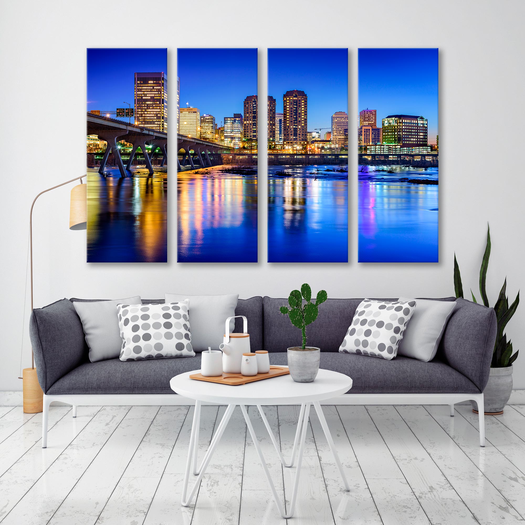 Richmond James River Canvas Print SKU 10421