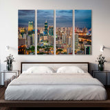 Panama City Financial Center Canvas Print SKU 10501