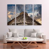 Ancient Mayan Pyramid Mexico Canvas Print SKU 10379