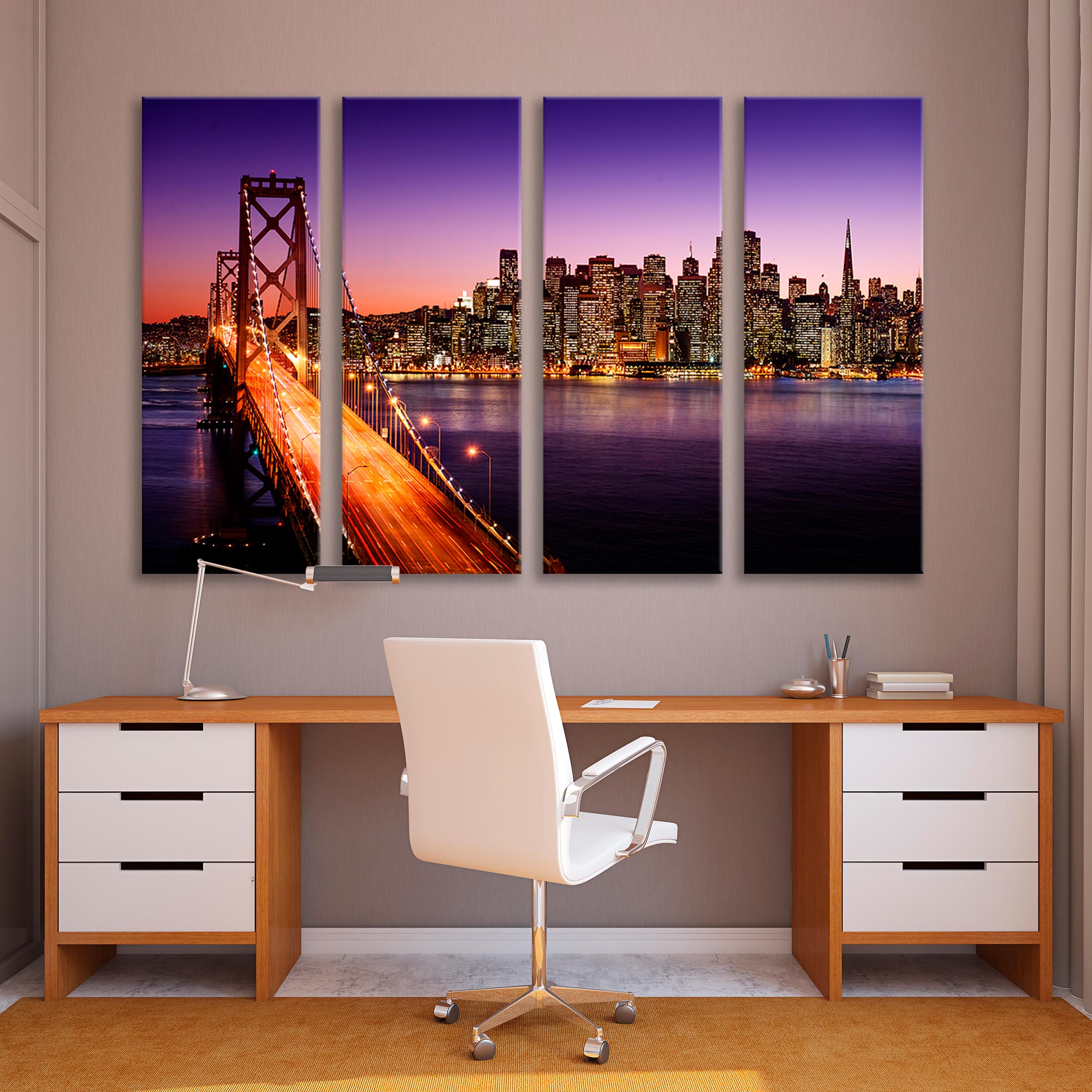 San Francisco California Canvas Print SKU 10398