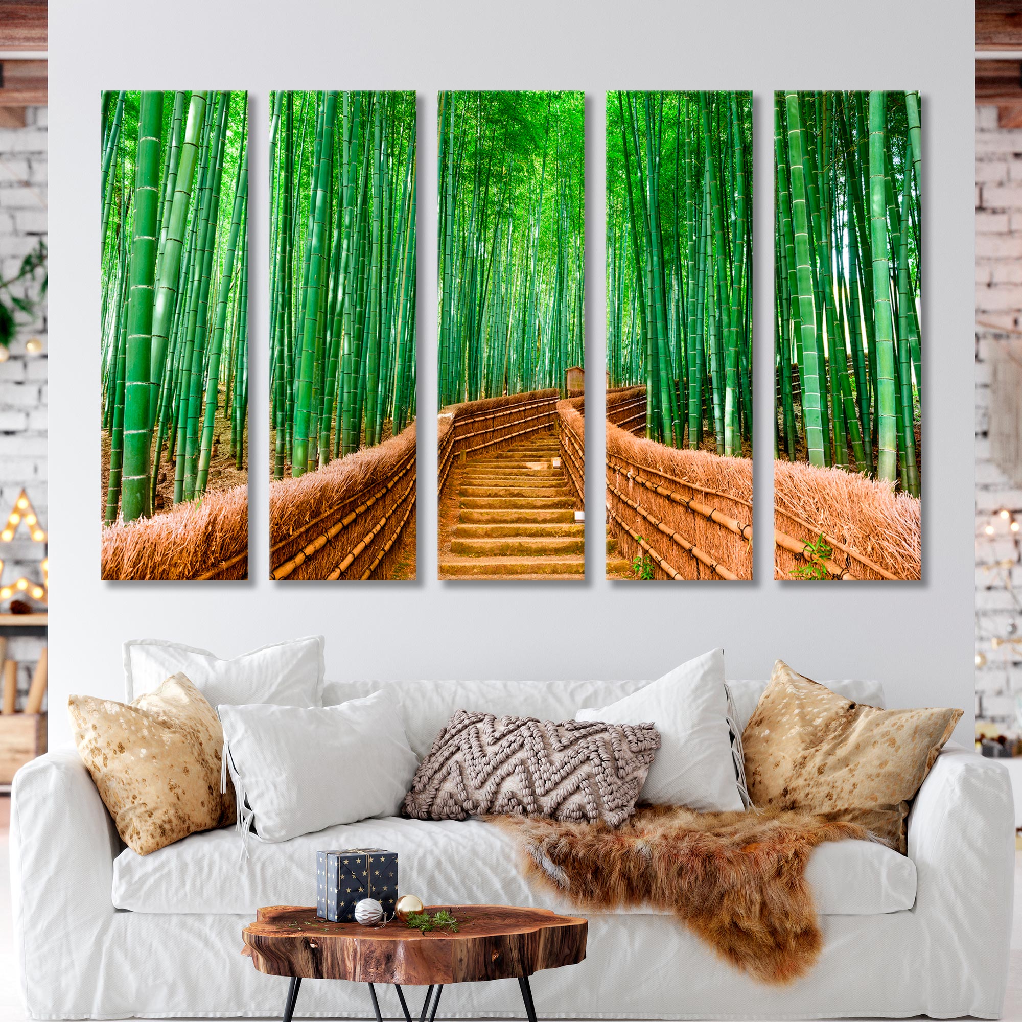 Bamboo Forest in Japan Canvas Print SKU 10264
