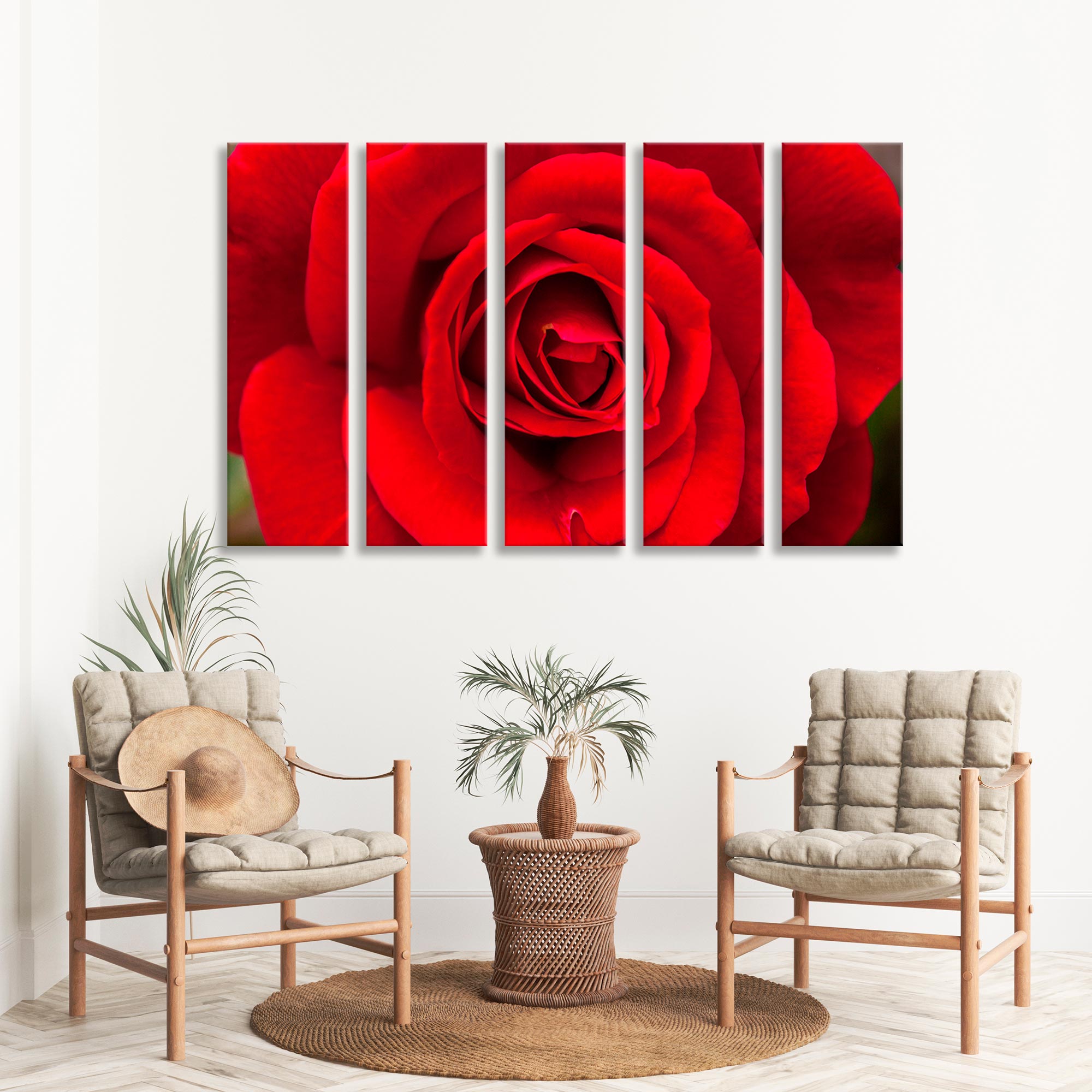 Perfect Red Rose Canvas Print SKU 10167