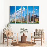 Skyscrapers of Lower Manhattan Canvas Print SKU 10465