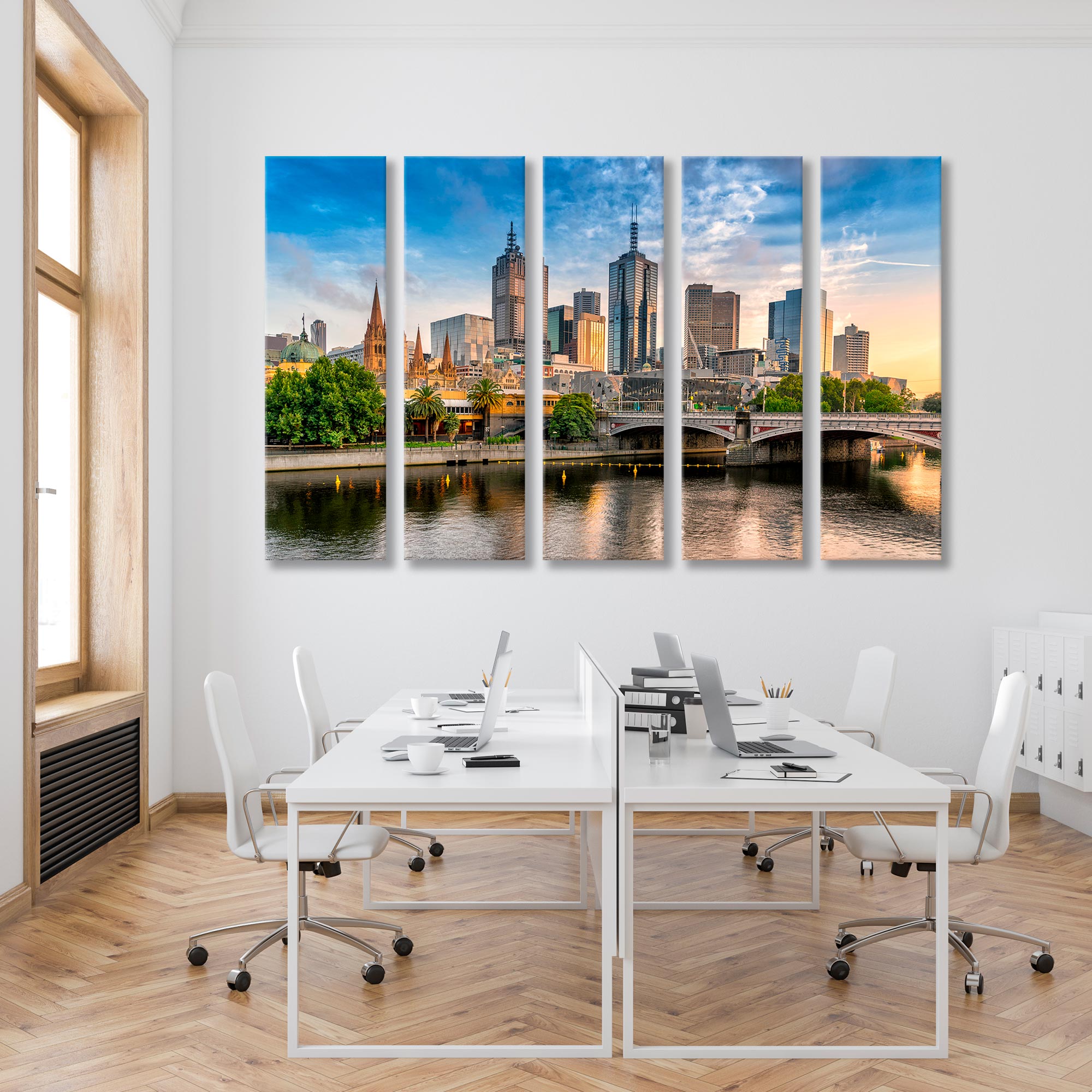 Melbourne Canvas Print SKU 10440