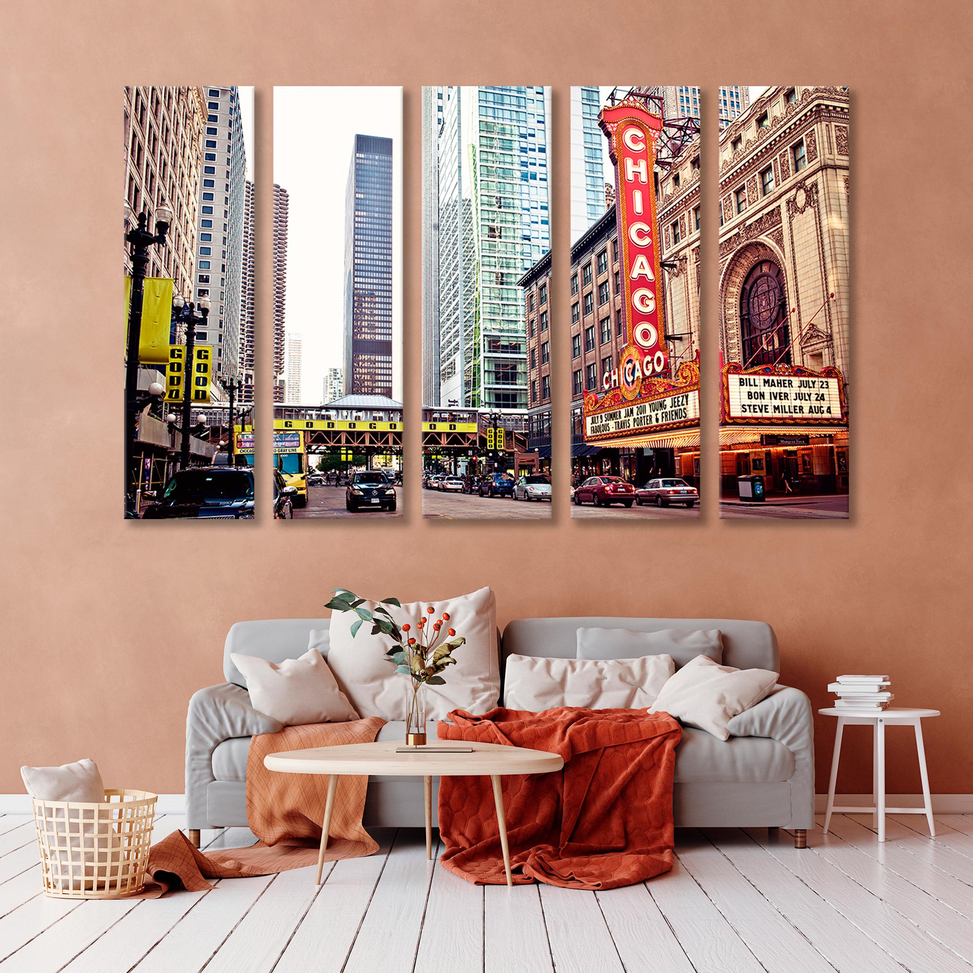 Chicago Illinois Canvas Print SKU 10371