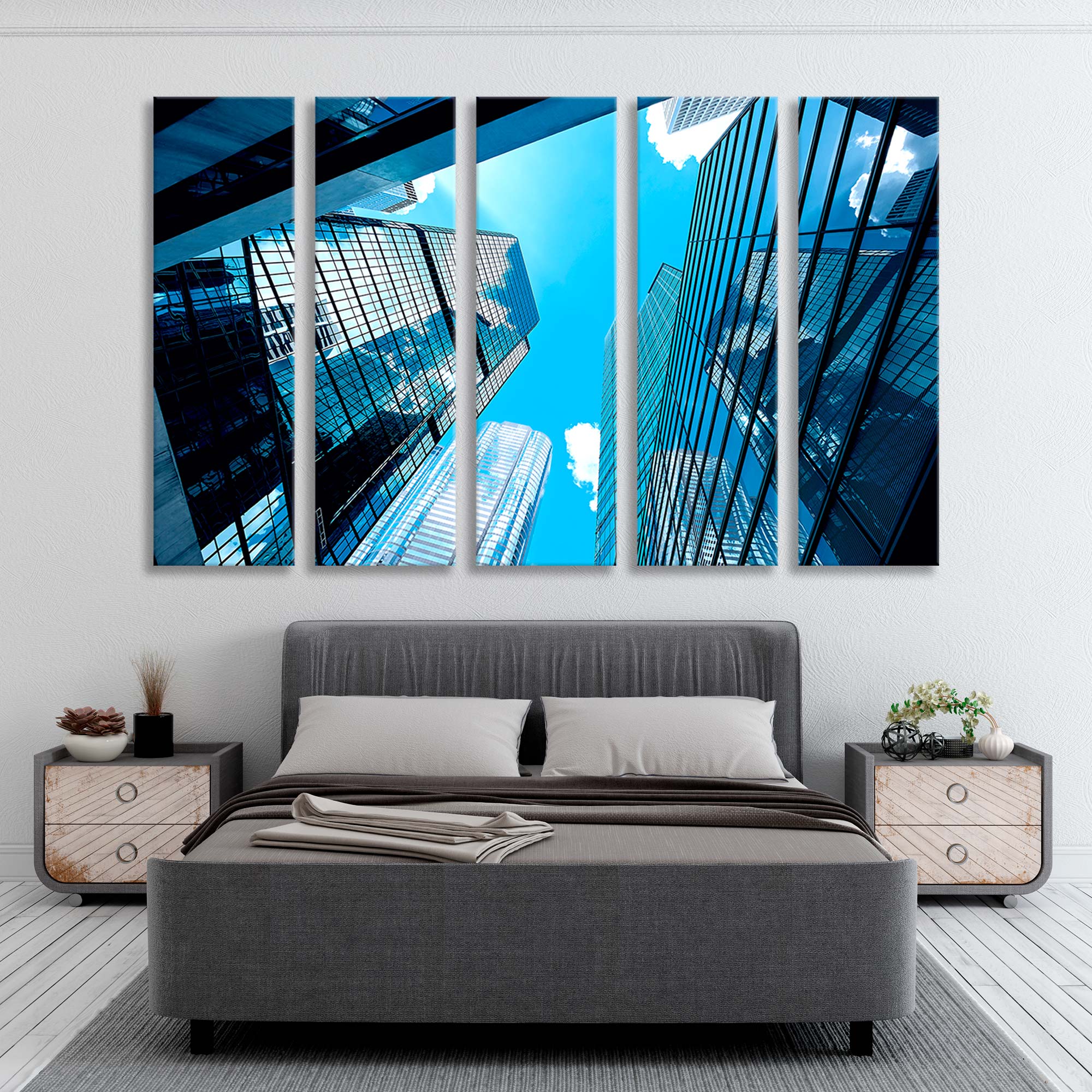 Modern Skyscrapers Canvas Print SKU 10267