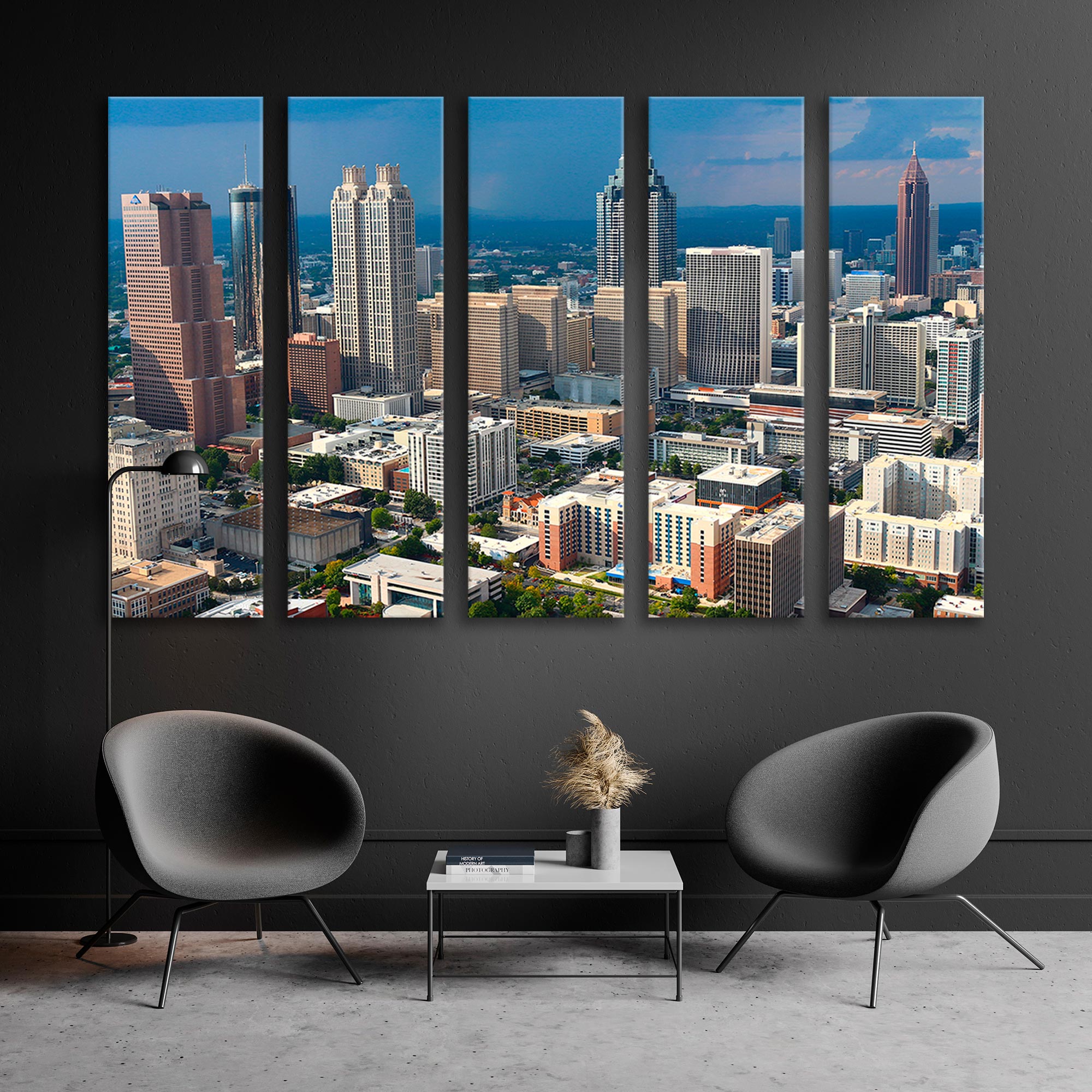 Atlanta City Canvas Print SKU 10474