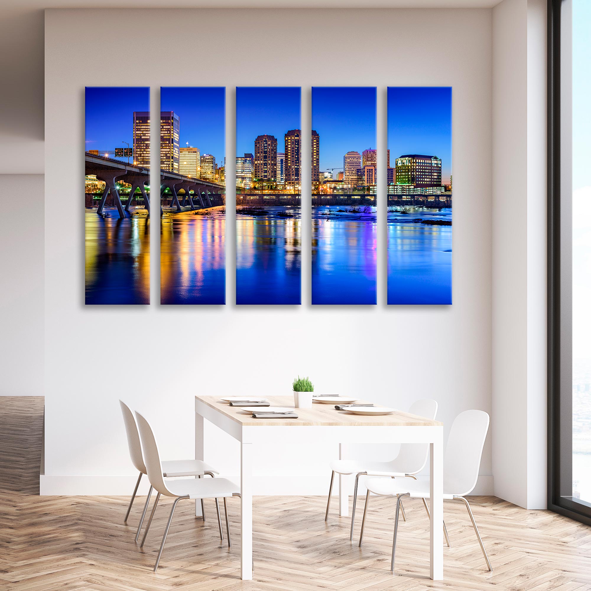 Richmond James River Canvas Print SKU 10421