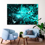 Abstract Splash Canvas Print SKU 10166