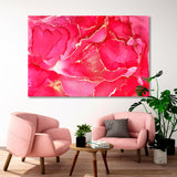 Abstract Marble Red Bordo Canvas Print SKU 10222