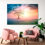 Tree on a Beautiful Background Canvas Print SKU 10458