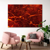 Hot Lava Abstract Canvas Print SKU 10105