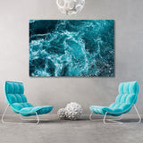 Raging Sea Canvas Print SKU 10149