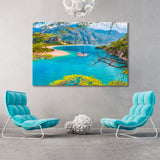 Blue Lagoon and Oludeniz Beach Turkey Canvas Print SKU 10785