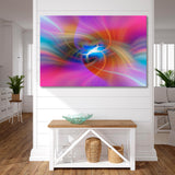 Abstract Сolorful Swirl Canvas Print SKU 10555