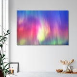 Blurred Northern Lights Canvas Print SKU 10730