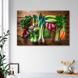 Fresh Vegetables Canvas Print SKU 10693