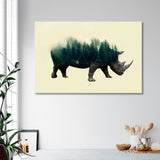 Abstract Rhino Canvas Print SKU 10280